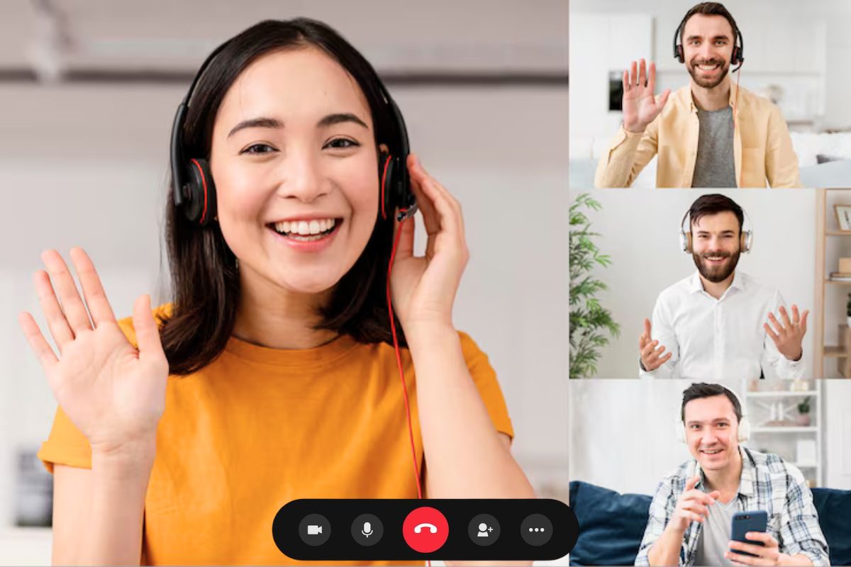 Aulas de inglês em grupo ao vivo